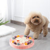 Puzzle Dog Toy Hide Treats Interactive Dog Game Dog Bowl Treats Pet Pink