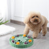 Puzzle Dog Toy Hide Treats Interactive Dog Game Dog Bowl Treats Pet Green