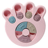 Dog Food Feeder Pet Puzzle Activity Toys Game Training Bowl Interactive Play Paw Pink