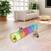 Cat Tunnel Collapsible Pet Toy Small Animals for Indoor Pet Supplies Rabbits