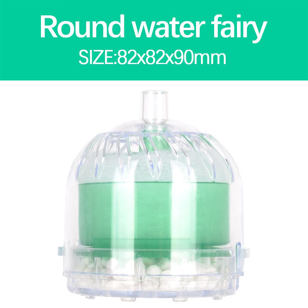 Fish Stool Suction Collector Fishing Tank Increase Oxygen Round Green