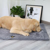 Dog Bed Mat Blanket Pet Crate Cushion Home Travel Puppy Kitten Sleeping Pad Gray M