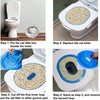 Cat Toilet Trainer Cat Litter Tray Box Training Cleaning Kit blue netto