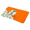 Reptile Sleeping Bag with Pillow and Blanket Bearded Dragon Hideout Habitat Beige and Orange