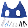 Breathable Pet Grooming Hammock Helper Restraint Bag Cats Examine Blue S