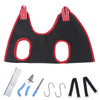 Breathable Pet Grooming Hammock Helper Restraint Bag Cats Examine Red S