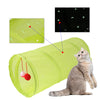 Luminous Cat Tunnel Collapsible Interactive Toys Channel for Playing Tubes