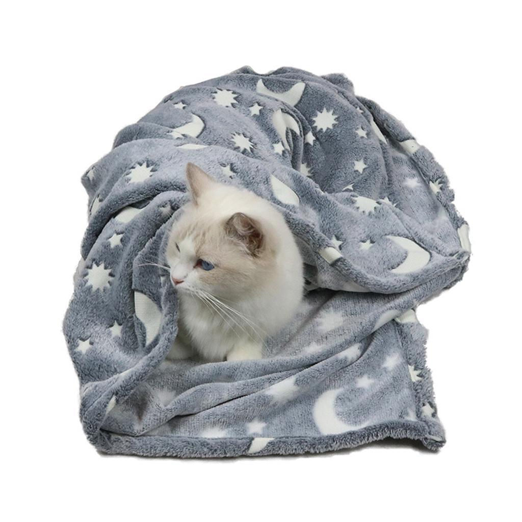 Cosy Pet Luminous Blanket Cat Dog Bed Fleece Glow for Kitten Accessories L