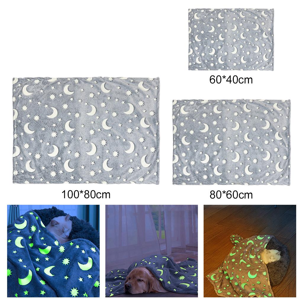 Cosy Pet Luminous Blanket Cat Dog Bed Fleece Glow for Kitten Accessories S