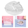 Hamster Sand Bathroom Plastic Sand Bath Container Sand Box Bathing Sand Bowl 16x11x12 CM