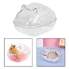 Hamster Sand Bathroom Plastic Sand Bath Container Sand Box Bathing Sand Bowl 16x11x12 CM