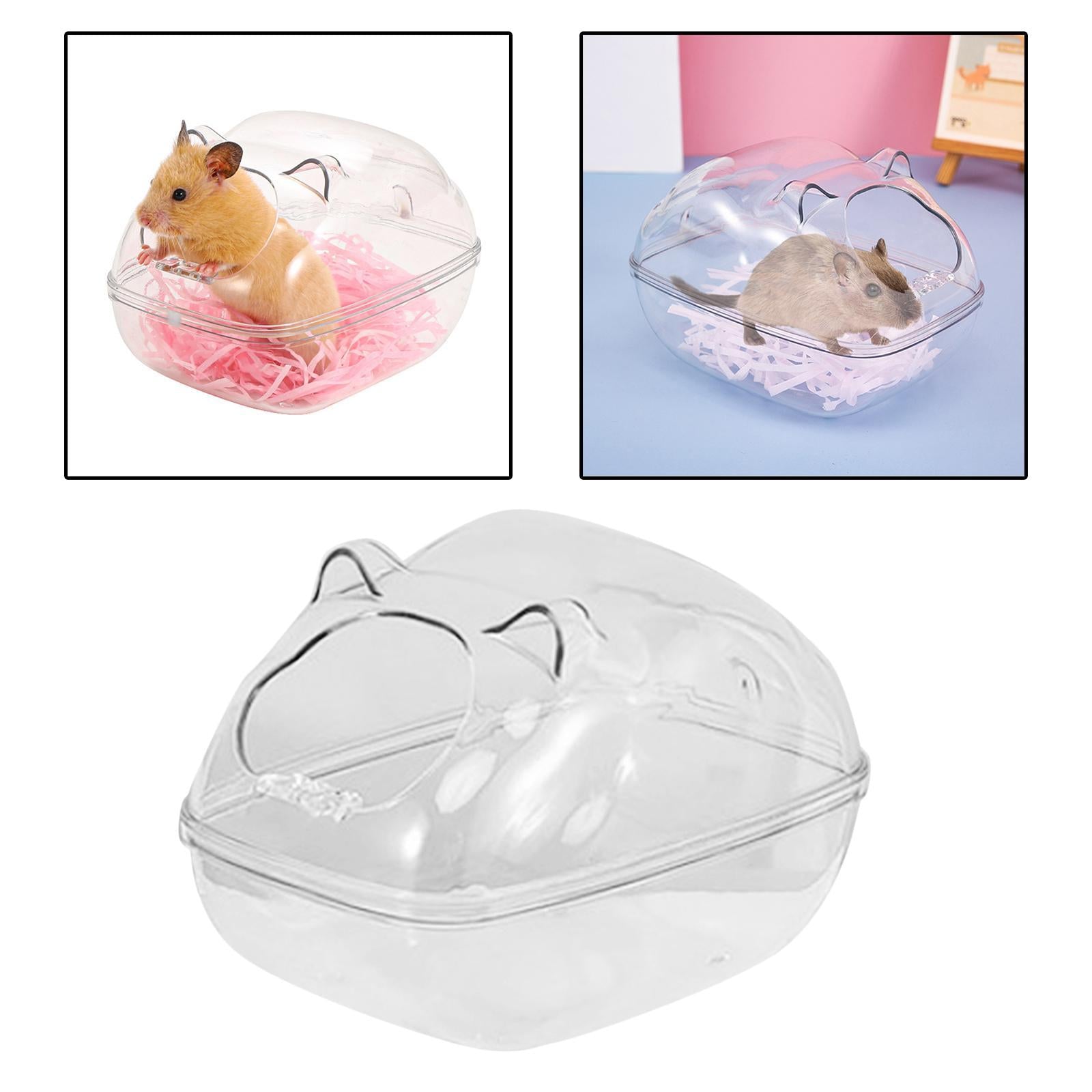 Hamster Sand Bathroom Plastic Sand Bath Container Sand Box Bathing Sand Bowl 16x11x12 CM