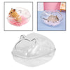 Hamster Sand Bathroom Plastic Sand Bath Container Sand Box Bathing Sand Bowl 16x11x12 CM