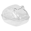 Hamster Sand Bathroom Plastic Sand Bath Container Sand Box Bathing Sand Bowl 16x11x12 CM