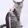 Cat Traction Rope Pet Training Collars Best Cat Lover Gifts for Outdoor Pink L