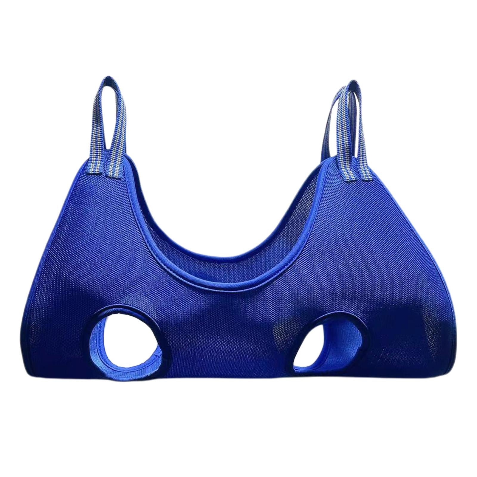 Pet Grooming Hammock Helper Restraint Bag Useful Tools for Nail Trimming Blue M