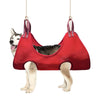 Pet Grooming Hammock Helper Restraint Bag Useful Tools for Nail Trimming Red M