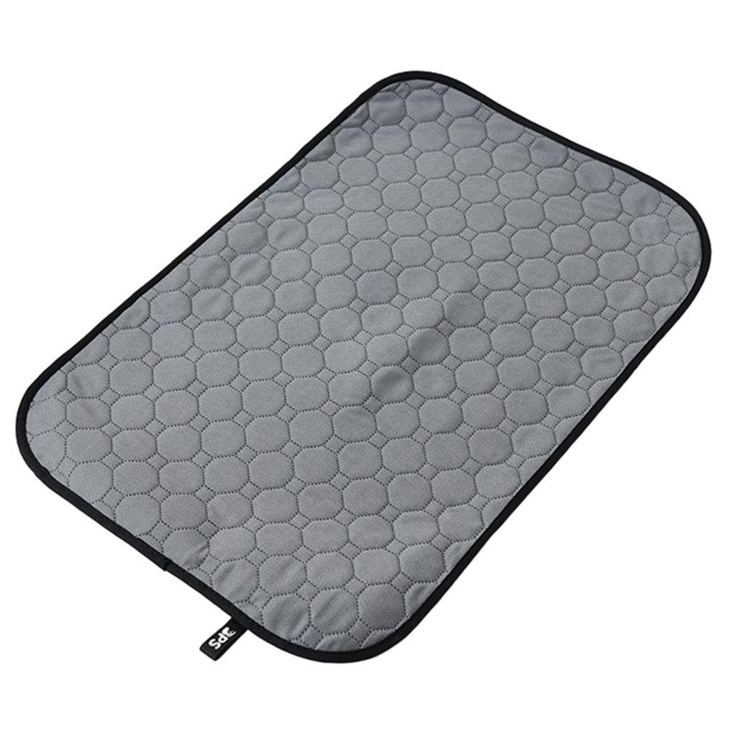 Cat Litter Mat Breathable Scatter Control Four-Layer Large Size M Dark gray