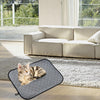 Cat Litter Mat Breathable Scatter Control Four-Layer Large Size M Dark gray