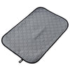 Cat Litter Mat Breathable Scatter Control Four-Layer Large Size M Dark gray