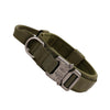 Pets Neck Belt Adjustable Nylon Dog Collar for Training Outdoor Walking Dark Green M:36-48