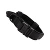 Pets Neck Belt Adjustable Nylon Dog Collar for Training Outdoor Walking Black L:42-54