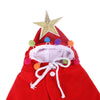 Xmas Dog Cloak Pet Cat Christmas Costume Santa Cape Coat Clothes Red S