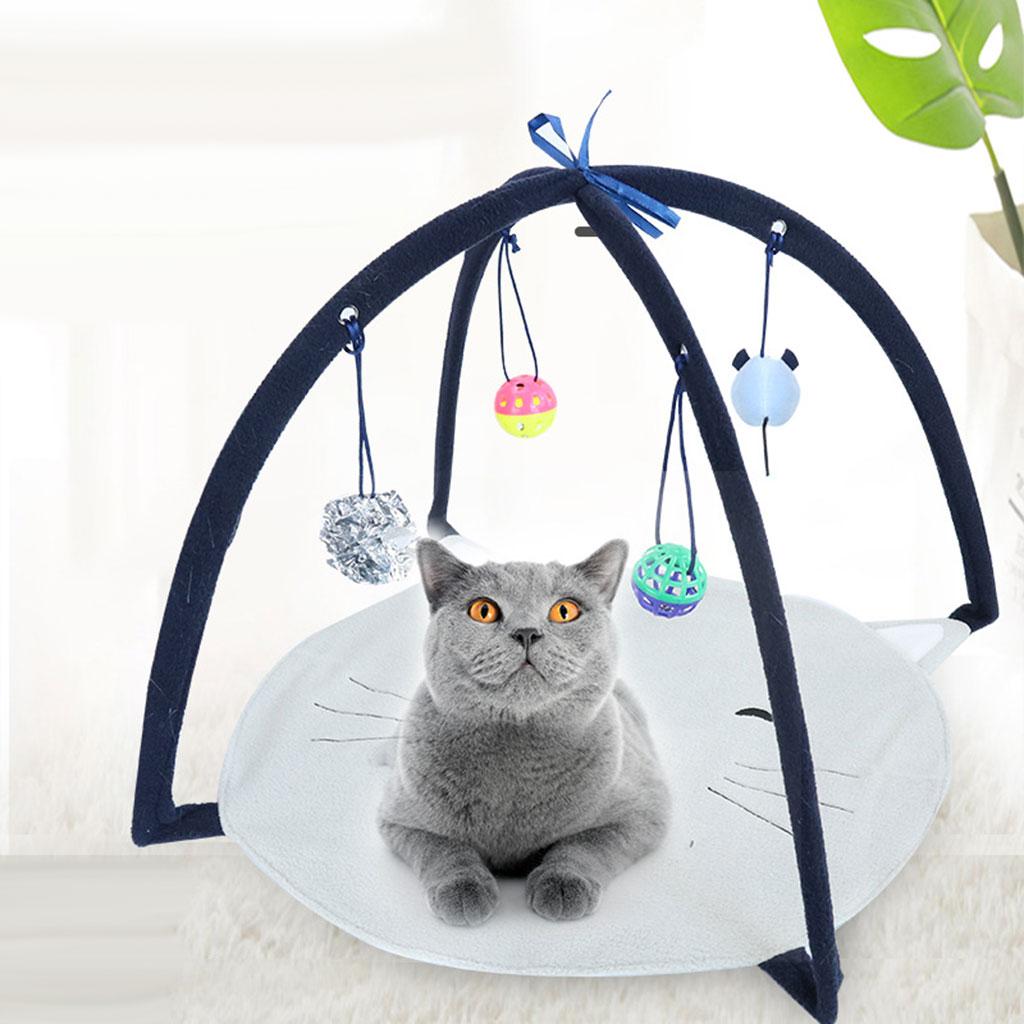 1PC Cat Play Tent Toys Funny Design Bed Foldable Pet Hanging Comfortable Pad