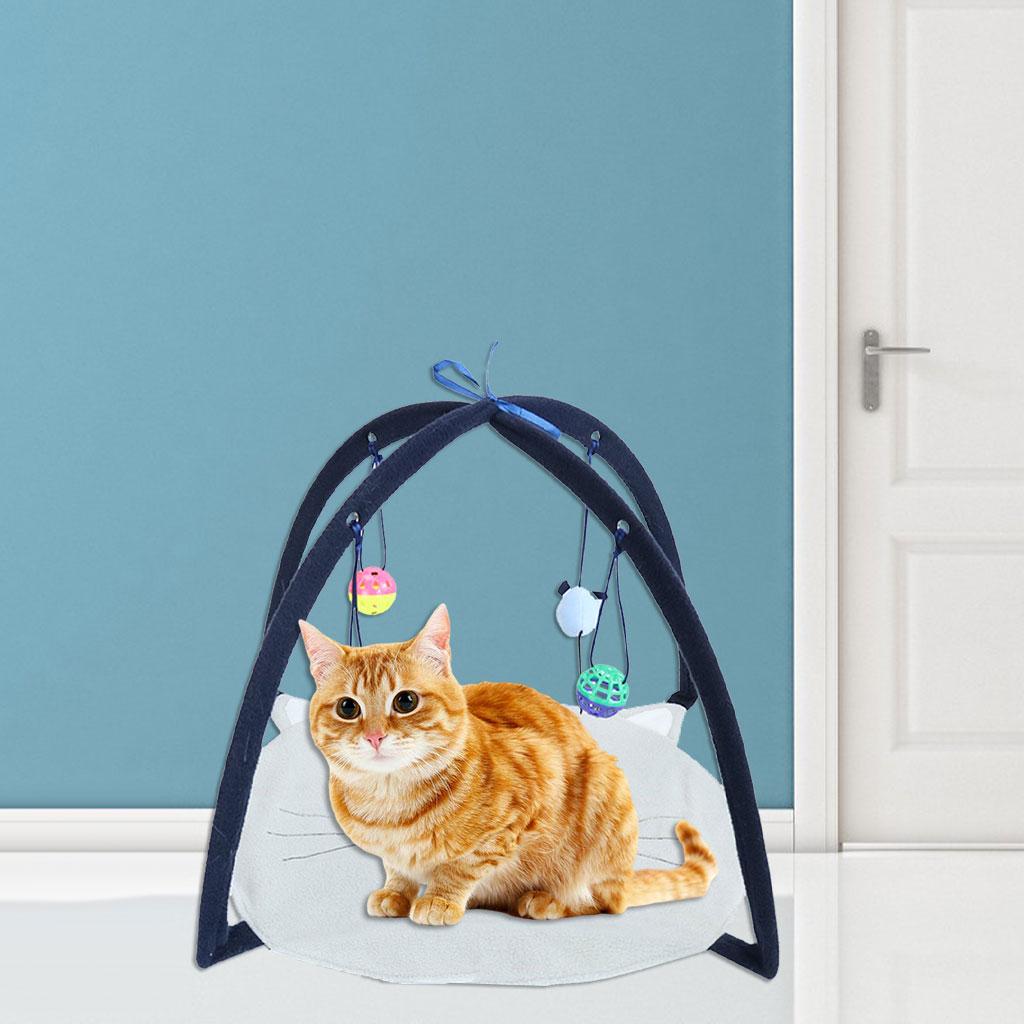 1PC Cat Play Tent Toys Funny Design Bed Foldable Pet Hanging Comfortable Pad