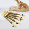 5Pcs Cat Chew Sticks Catnip Chew Toy Dental Molar Teeth Cleaning  Bells