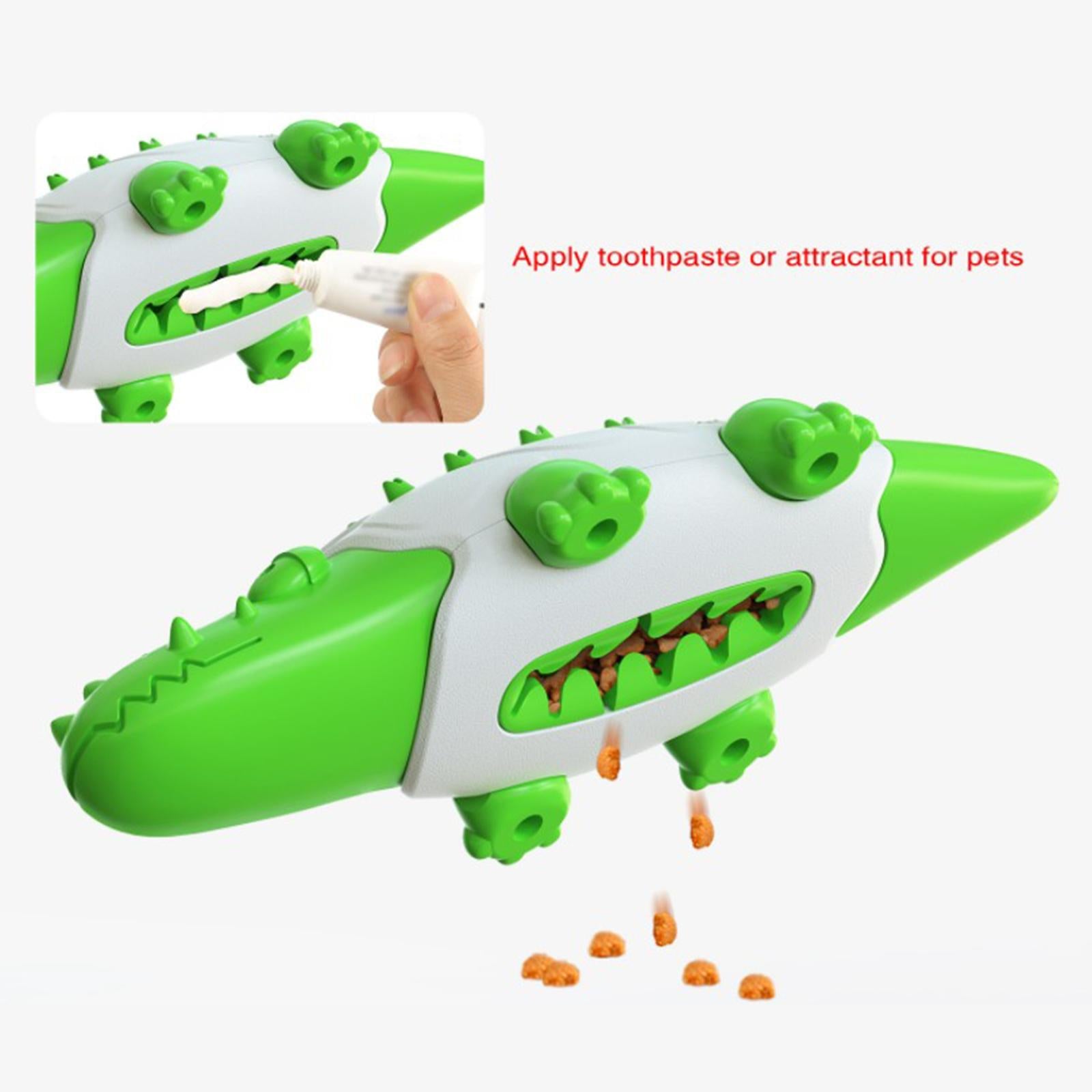 Pet Dog Chew Toy Molar Stick Dental Oral Care Teeth Cleaning Toothbrush Toy Green