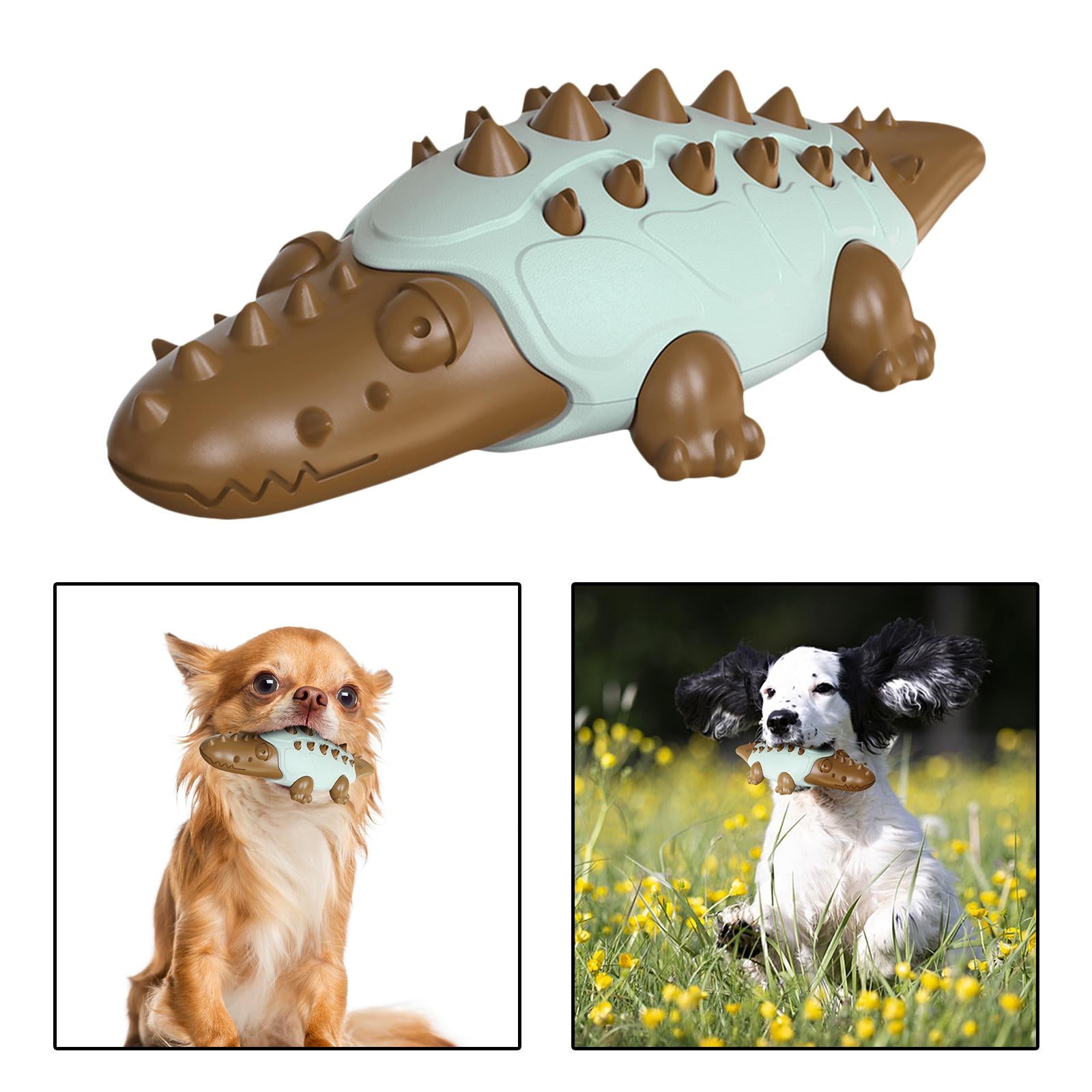 Pet Dog Chew Toy Molar Stick Dental Oral Care Teeth Cleaning Toothbrush Toy Chocolate Color