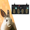 Rabbits Hay Bag Hanging Pouch Container Hamster Feeder Storage Bag Dispenser