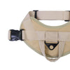 Dog Harness Vest No-Pull for Small Medium Large Dogs Hiking Khaki S