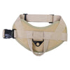 Dog Harness Vest No-Pull for Small Medium Large Dogs Hiking Khaki S