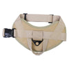 Dog Harness Vest No-Pull for Small Medium Large Dogs Hiking Khaki S