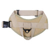 Dog Harness Vest No-Pull for Small Medium Large Dogs Hiking Khaki S