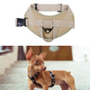 Dog Harness Vest No-Pull for Small Medium Large Dogs Hiking Khaki S