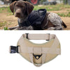 Dog Harness Vest No-Pull for Small Medium Large Dogs Hiking Khaki L