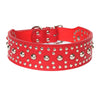 Puppy Collar Fashional for Walking Large Breed Dogs German Shepherd Dog M Red