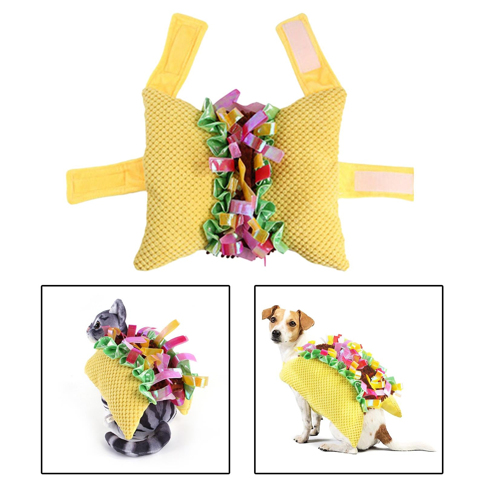 Pet Dog Cat Hot Dog Costume Outfit Clothes For Halloween Christmas Cosplay M