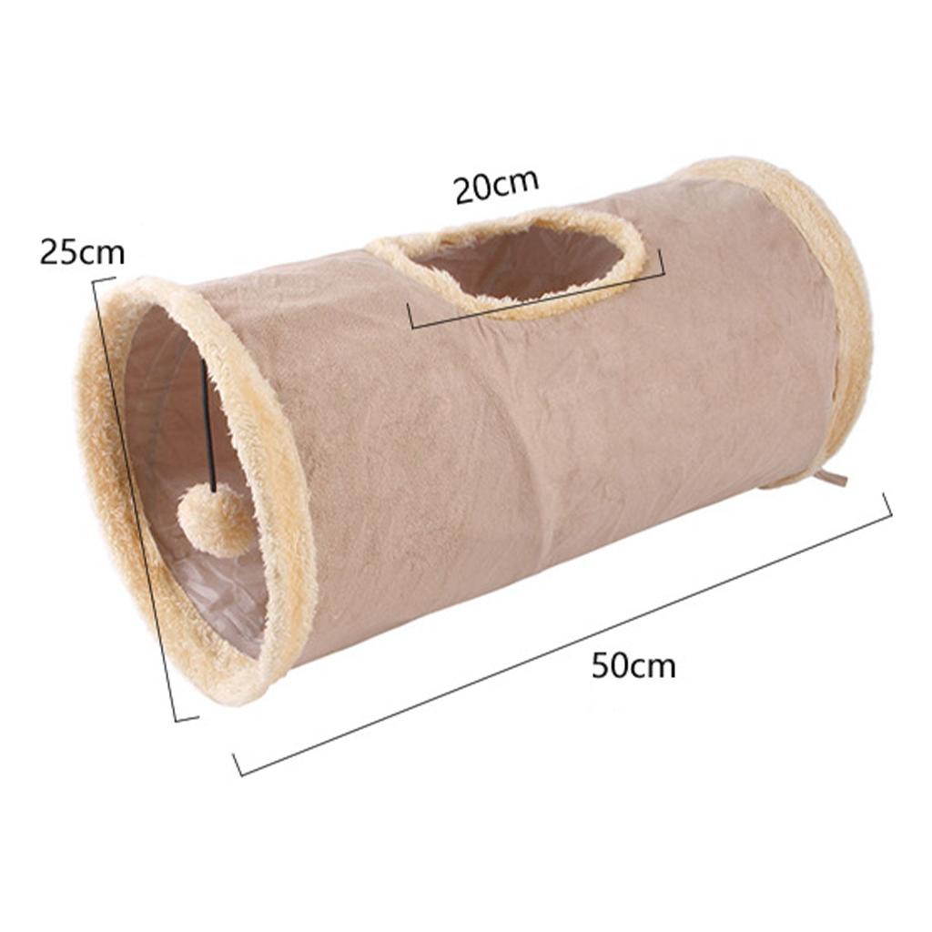 Pet Cat Tunnel Tube Indoor Cats Kitten Puppy Rabbit Crinkle Interactive Toys