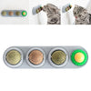 Catnip Balls Natural Removable for Teeth Grinding Cat Ball Toy Grey