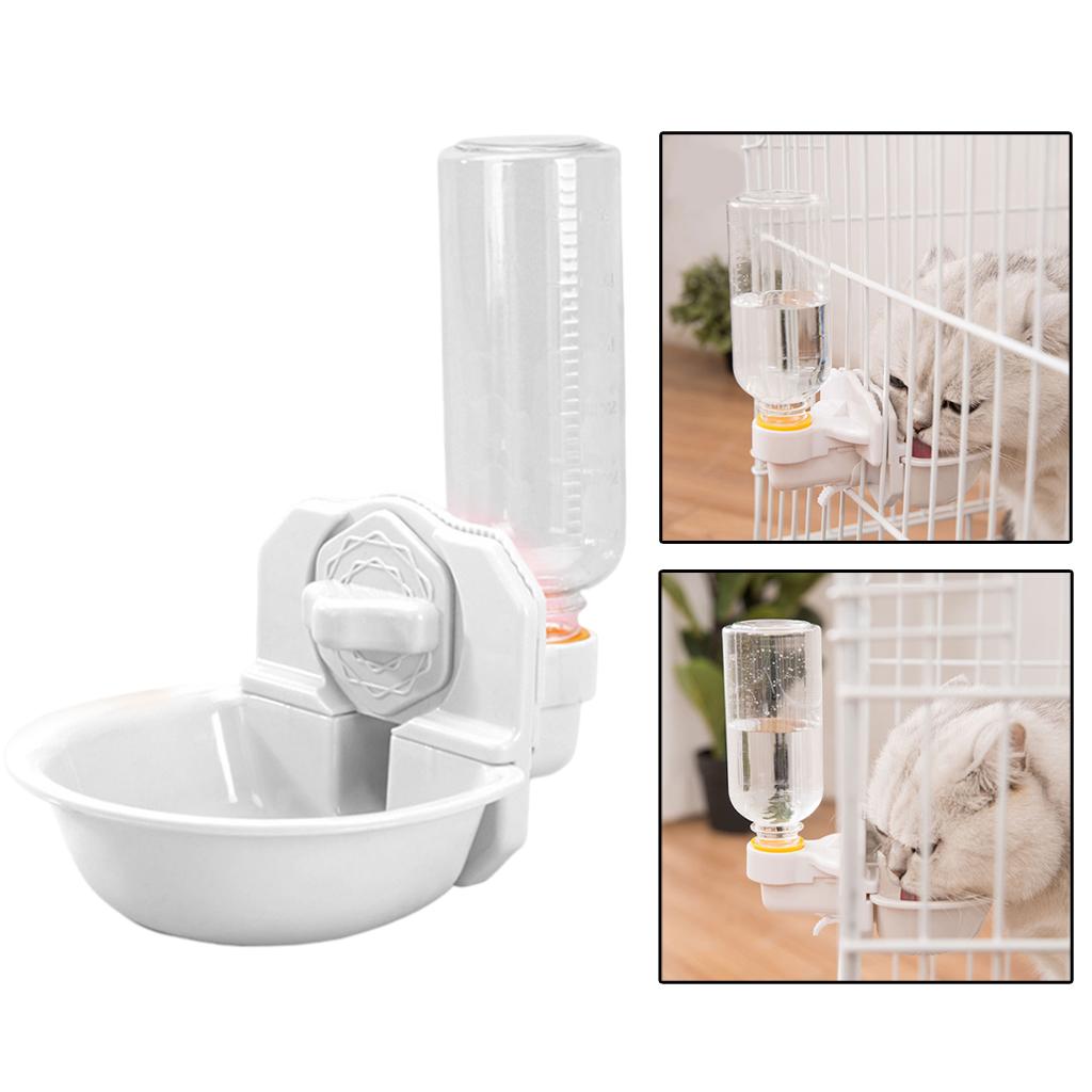 Dog Water Bottle Pet Supplies Kennel Water Feeder Waterer for Crate 750ml