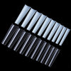 500 Pcs Coffin Nail Tips Half Cover False Nails DIY Nail Art Natural Color