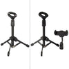 Mic Stand Desktop Tripod with Mic Clip Universal Portable for Lectures Live without phone stand