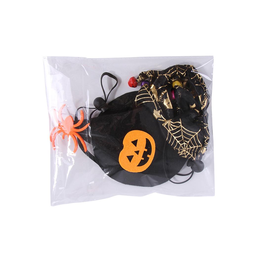 Soft Dog Cat Halloween Costumes Apparel Clothes Pet Supplies Hat Scarf