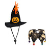 Soft Dog Cat Halloween Costumes Apparel Clothes Pet Supplies Hat Scarf