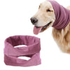 Dog Snood Comfort Reducing Noise Elastic Warm Soft Ear Covers for Grooming 25-40cm