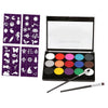 Face & Body Painting Pressed Powder Palettes Set 15 Colours Make Up Kit